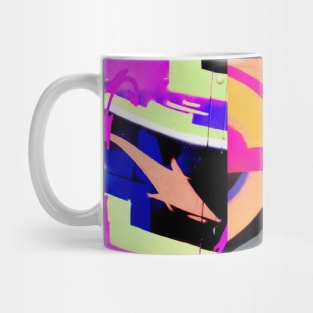 four graffiti designs Mug